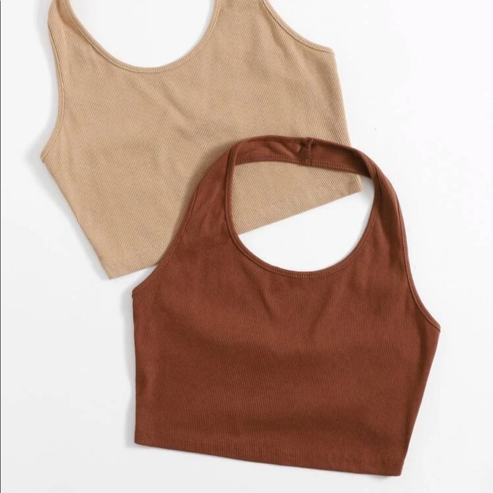 🤎 SHEIN Halter Tops (2)